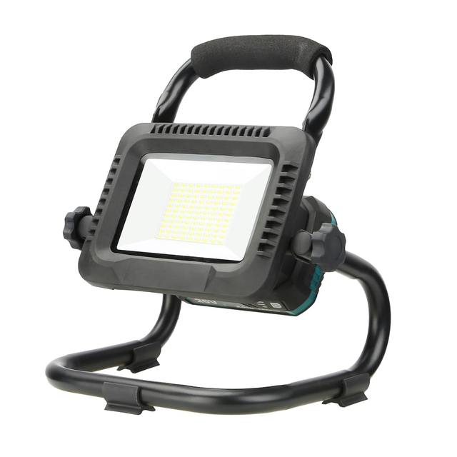 5000lm Outdoor Jobsite Battery Power Tool Portable Auto Repair Heavy Duty Rechargeable Led Cordless Work Light
