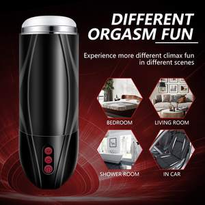 Siliconen Elektrische Speelgoed Mannelijke Masturbatie Cup Mannen Masturbator Apparaat Massager Mouw Machine Oefen Penis Hoofd Vibrator - Product Image 4