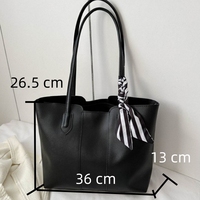 Nouveaux Sacs à Main Femme Tendance 2024 Style Coréen Grande Capacité en Cuir PU pour Dames