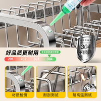 Égouttoir à vaisselle en acier inoxydable Ermo, nouveau modèle pour cuisine, comptoir, multifonctionnel pour bols, baguettes et assiettes