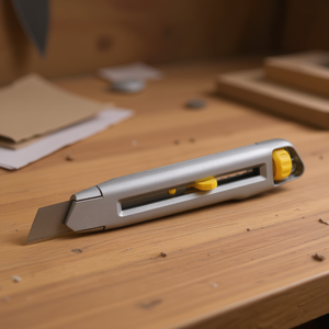 Cuchillo utilitario Cutter Interlock de 18 mm con bloqueo de seguridad para tareas de corte de precisión - Product Image 3