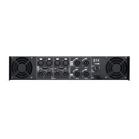 Amplificateur de puissance professionnel 4 canaux 4x600W 2U à montage en rack, 8 ohms, haute efficacité, stéréo classe D H pour système de sonorisation de scène, DJ, KTV