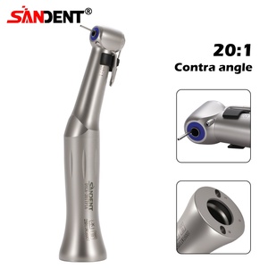 หัวกรอฟันแบบติดตั้งกับเครื่องมือผ่าตัด 20:1 คอนทราแองเกิล ความเร็วต่ำ แบบกดปุ่ม ใช้ได้กับมอเตอร์ผ่าตัด N-S-K สำหรับงานทันตกรรม - Product Image 2