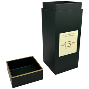 Boîtes cadeaux en carton écologiques de haute qualité avec logo personnalisé, idéales pour les cadeaux de luxe tels que les parfums, les bougies, les cosmétiques et le vin - Product Image 4