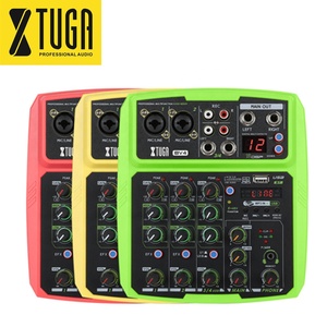 China supplier professional audio mixer 4 channel bluetooth mixing console - Product Image 1