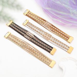 Pulsera de Cuero Ajustable, Artículo de Alta Rentabilidad para Mayoristas, Protección UV, Regalo Navideño para Mujer, Color Certificado - Product Image 4