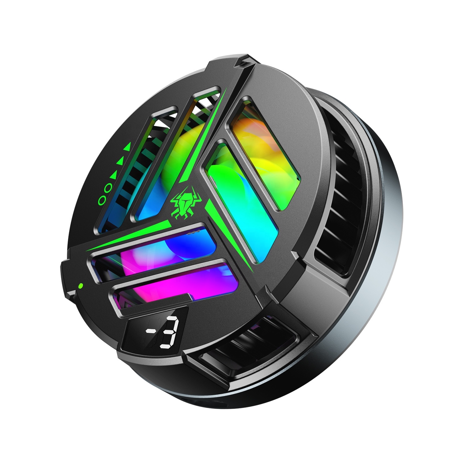 Радиатор для мобильного телефона Plextone EX1 RGB, универсальный игровой кулер для телефона, портативный вентилятор, Охлаждающий радиатор для геймеров