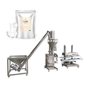 Machines de remplissage semi-automatiques à vis pour poudres de carbonate de sodium et de <span class=keywords><strong>bicarbonate</strong></span> de sodium en bouteilles et en sachets - Product Image 4