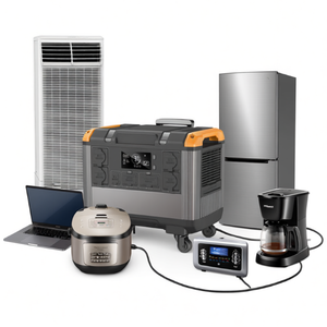ระบบโซลาร์เซลล์ออฟกริด 3000W 2688Wh เครื่องกำเนิดไฟฟ้าแบบพกพา ระบบสำรองพลังงานสำหรับบ้าน T30 ที่ปัจจุบันเป็นผลิตภัณฑ์ใหม่จาก Ene - Product Image 6
