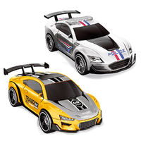 Vente en gros de voitures de course pour voleurs de police électriques, voiture de chemin de fer légère télécommandée, voitures à sous RC 1:32