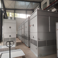 Tour de refroidissement fermée à flux mixte Condenseur évaporatif pour le rejet de chaleur des systèmes industriels