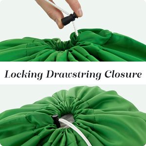 Nylon XL Laundry Bag Locking Drawstring Closure Large Bags Will Fit a Laundry <b>Basket</b> and Strong Enough - Product Image 3