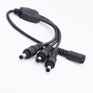 1.6mm 구리 코어 DC 전원 케이블 하네스 (PVC 절연 어댑터 커넥터 포함) 110V 정격, 길이 150mm - Product Image 3