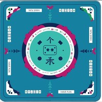 Jeu de société Eurogame 4 joueurs personnalisable, portable, pliable, écologique, durable, professionnel, avec design enroulable et isolation acoustique