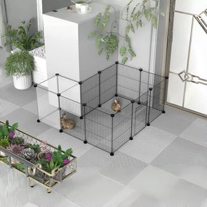 <span class=keywords><strong>Mini</strong></span> <span class=keywords><strong>cage</strong></span> pour animaux de compagnie, adorable, sûre, en plastique, fil de fer, réduction du bruit, facile à nettoyer, utilisation à domicile, sur le bureau, taille <span class=keywords><strong>mini</strong></span> - Product Image 2