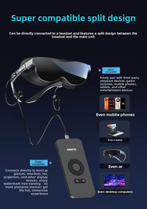 Pantalla 3D de Realidad Virtual V60 2026 Nueva Pantalla Gigante 1080P 70 °   Cine Personal Inalámbrico FOV para Deportes y Películas - Product Image 5