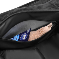 Sac de voyage en tissu Oxford, sac à main grande capacité avec compartiment à chaussures, peut être fixé sur une valise à roulettes, logo personnalisé