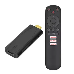 Mini Dispositivo de TV inteligente portátil, dispositivo con Android 13 amlogic S905Y4, 4K, 5G, banda dual, wifi, BT, voz remota, DDR4, 2GB, 16GB, 2GB