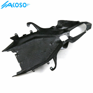Ốp đuôi xe máy bằng sợi carbon khô AKOSO 3K, dưới yên sau, dưới ốp đuôi dành cho <span class=keywords><strong>Yamaha</strong></span> YZF-R1 R1M 2015 2016 2017 2018 2019 - Product Image 6