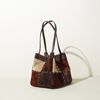 Sac à main en cuir véritable OEM, sac à bandoulière en daim haut de gamme pour femme, doublure en microfibre portable, fermeture magnétique, sac bandoulière
