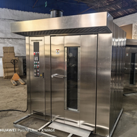 Nouveau four à vapeur professionnel industriel commercial en acier inoxydable à chariot rotatif automatique pour boulangerie, pain et maïs