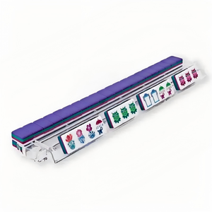 Fichas de Mahjong Acrílicas Púrpuras de Lujo de 4 Capas - Fichas de Mahjong Acrílicas Portátiles de Alta Calidad <span class=keywords><strong>Oh</strong></span> My Mahjong - Product Image 5