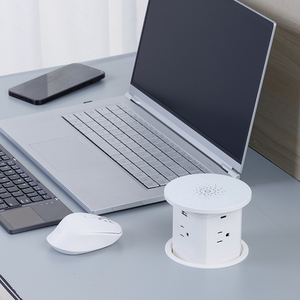 Sạc không dây pop-up Tabletop ổ cắm với <span class=keywords><strong>4</strong></span> cửa hàng <span class=keywords><strong>USB</strong></span>-A/<span class=keywords><strong>USB</strong></span>-C cổng tự động tháp thiết kế cho nhà bếp & bàn sử dụng - Product Image 6