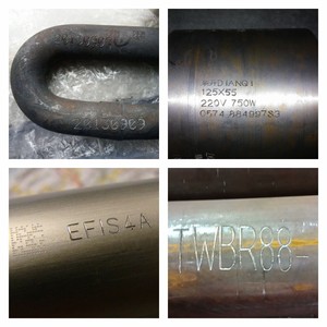 Máy Tính Để Bàn Ống Kim Loại Khí Nén Thư Dot Pin Marking Machine Với Rotary Fixture - Product Image 6