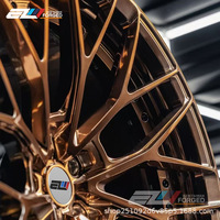 Jantes en bronze forgé EZW concaves pour voitures, 18, 19, 20, 21, 22, 24 pouces, jantes en aluminium personnalisées, 5x114.3/5x120/5x112, jantes en alliage