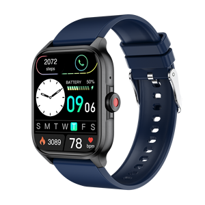 QX15 Fitness Watches 1,85 "Dial Call Respiración Ejercicio Asistente de voz Juego Ritmo cardíaco SpO2 Tracker 100 + Modos deportivos Smartwatch - Product Image 4