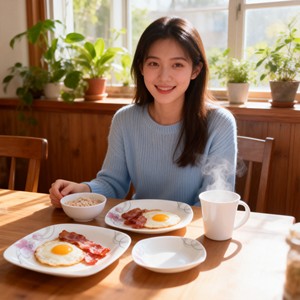 Juego de Vajilla Moderno y Duradero de Opalware HARVIT - Diseño Cuadrado de 4 Piezas, Apto para Lavavajillas - Product Image 6