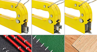 Engrapadora Neumática Manual Tipo TR 53, 800 Grapas, Removedor de Grapas, para Construcción y Proyectos de Bricolaje en Madera y Tela - 1 Año de Garantía