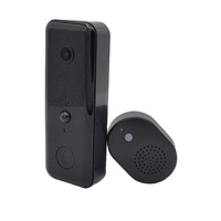 Sonnette Visuelle H9 Surveillance à Distance Interphone Caméra Wifi Intelligente Vision Nocturne HD Identification Humaine IA Sonnette