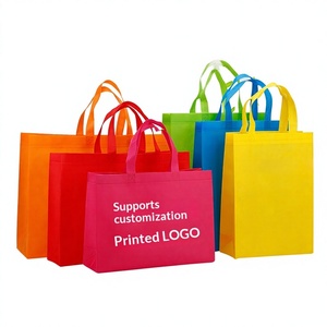 Sac fourre-tout 3D pliable en non-tissé pour établissement scolaire avec logo personnalisé pour cours de soutien scolaire et rangement des fournitures - Product Image 1