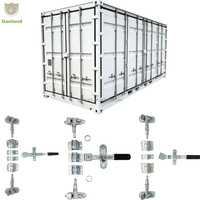 Kit de verrouillage de porte à came robuste pour remorque de camion, engrenage de verrouillage à came pour tube de 27 mm, ensemble de serrures de porte pour fourgonnette et camionnette, pièces de carrosserie