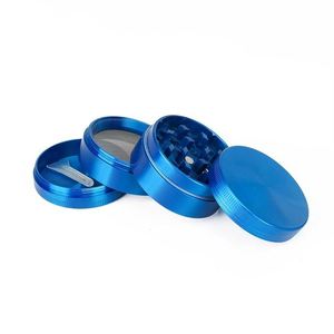 Molino de Aleación de Zinc con Logotipo Personalizado, Molinillo Metálico de Cuatro Capas con Impresión UV - Product Image 5