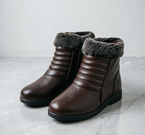 Botas de Invierno Impermeables para Mujer con Forro de Felpa y Cremallera Lateral - Botas de <span class=keywords><strong>Nieve</strong></span> Cálidas e Informales para Clima Frío - Product Image 3