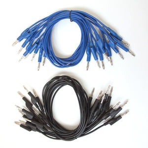 Подгонянный провод для проверки мощности 4 мм двухсторонний Банановый штекер с проводом, тестовый провод высокого тока, силиконовый соединительный провод - Product Image 2