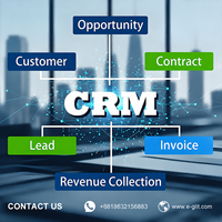 Sistema de Gestión de Clientes (CRM) Empresarial, Sistema de Oficina, Desarrollo de Software, Entrega de Código Fuente