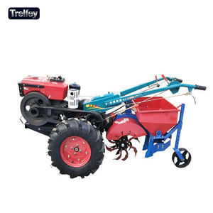 Maquinaria Agrícola, Tractor Guiado a Mano de 18 HP con Cultivador <span class=keywords><strong>para</strong></span> Aireación del Suelo y Deshierbe - Product Image 2
