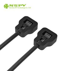 NSPV <b>Waterproof</b> Connector Cable Assembly OEM ODM Male Female PV Mini Solar Junction <b>Box</b> - Product Image 6
