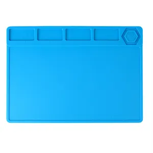 JCD GJD002 Repair pad Computer and mobile phone repair workbench silicone High temperature resistant insulation pad