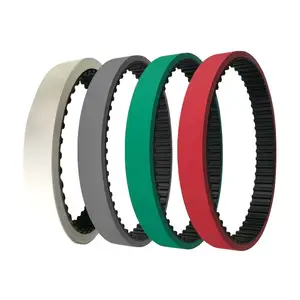 Customized Perforated Rubber Coating Timing Belt Seamless Vulcanized Timing Transmission Belt