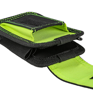 Bolsa de cinturón para teléfono para hombre, riñonera compacta para exteriores, dispositivo de utilidad multiusos con soporte para funda de teléfono móvil para ciclismo y correr - Product Image 5