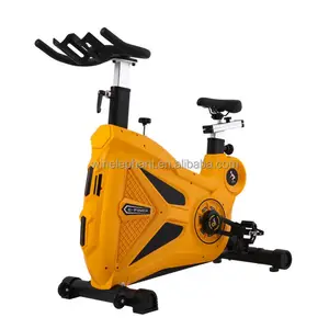 Body Building Spinning Bikes Adjustable Flywheel Gym Exercise Bike Electro Magnetic Control Static Bicycle Sports Spin Bike