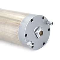 Moteur de broche à refroidissement par eau Wavetop-auto GDZ-125 4.5KW 5.5KW 6KW ER25 380V 8A 220V 12A 24000 tr/min pour machine de fraisage CNC