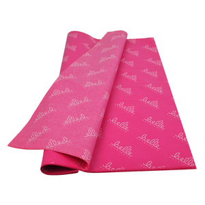 Carta Velina con Fiocchi Rosa Stampa a Colori Carta da Regalo Personalizzata con Logo - Product Image 3
