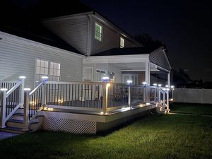 IP65 esterno impermeabile solare LED giardino Post Cap illuminazione costante per tutta la notte 3*3 4*4 recinzione - Product Image 3