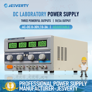 QJ3003Clll 195W Fuente de alimentación de escritorio regulada por CC de 3 vías 0-30V 0-3A Ajustable, pantalla de 3 dígitos, protección de limitación de corriente - Product Image 2