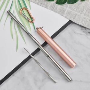 Offre spéciale ensemble de <span class=keywords><strong>paille</strong></span> <span class=keywords><strong>en</strong></span> <span class=keywords><strong>métal</strong></span> <span class=keywords><strong>pliable</strong></span> portable <span class=keywords><strong>en</strong></span> acier inoxydable <span class=keywords><strong>paille</strong></span> <span class=keywords><strong>pliable</strong></span> réutilisable - Product Image 5